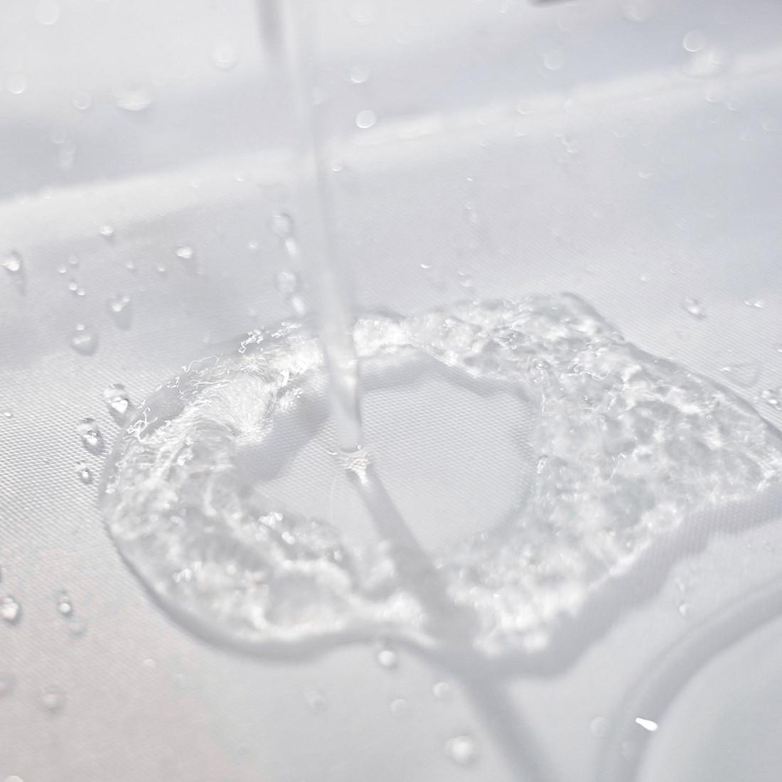 Шторка для ванной комнаты Bathlux водонепроницаемая с кольцами 180x180 см (1858162101) - фото 6 Шторка для ванной комнаты Bathlux водонепроницаемая с кольцами 180x180 см (1858162101) - фото 6