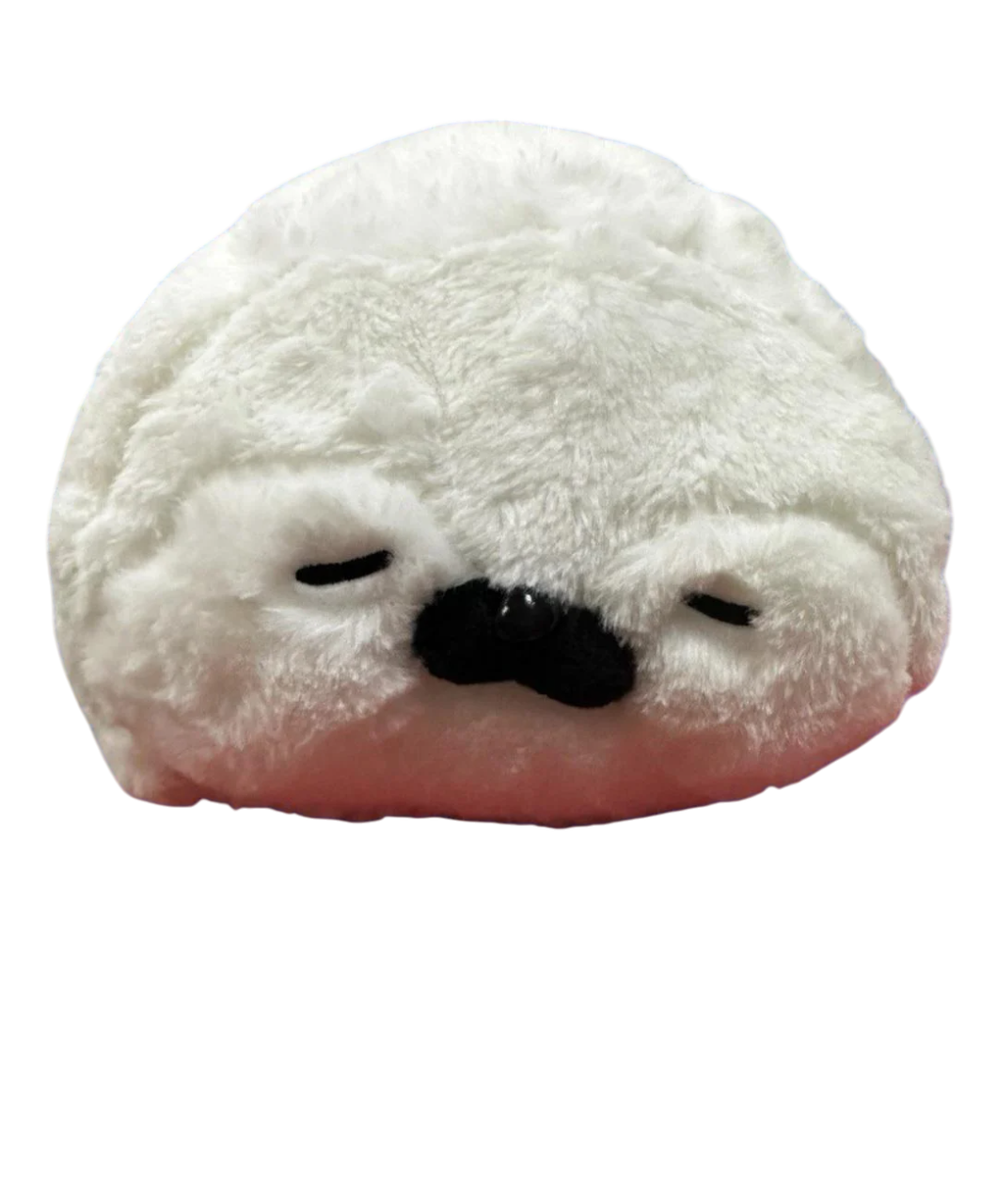 Игрушка мягкая Тюлень 40 см Белый