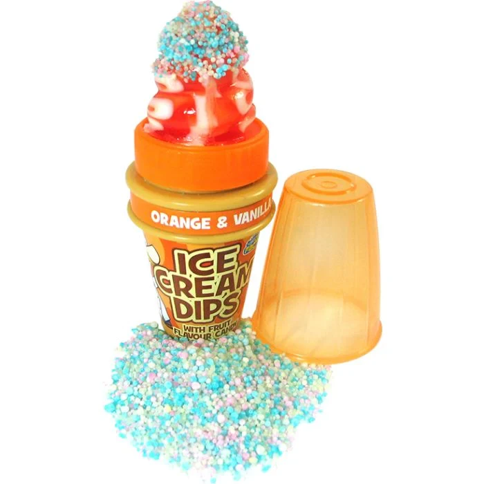 Льодяники з кислим порошком Crazy Candy Factory Ice Cream Dips 20 г (1715658715)