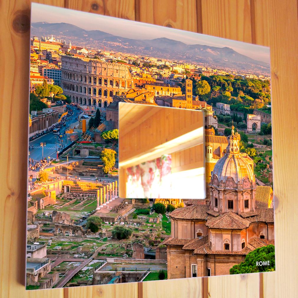 Зеркало декоративное Рим 260х260 мм (M04081)