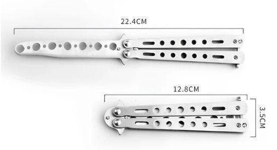 Нож-бабочка тренировочная Benchmade K131 Зеленый (17759) - фото 3 Нож-бабочка тренировочная Benchmade K131 Зеленый (17759) - фото 3