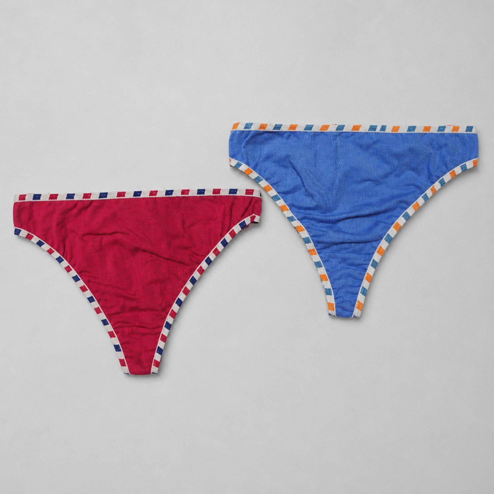 Труси стрінги жіночі ATLANTIC underwear для дівчини S/158-164 см 2 шт. (5907045012713)