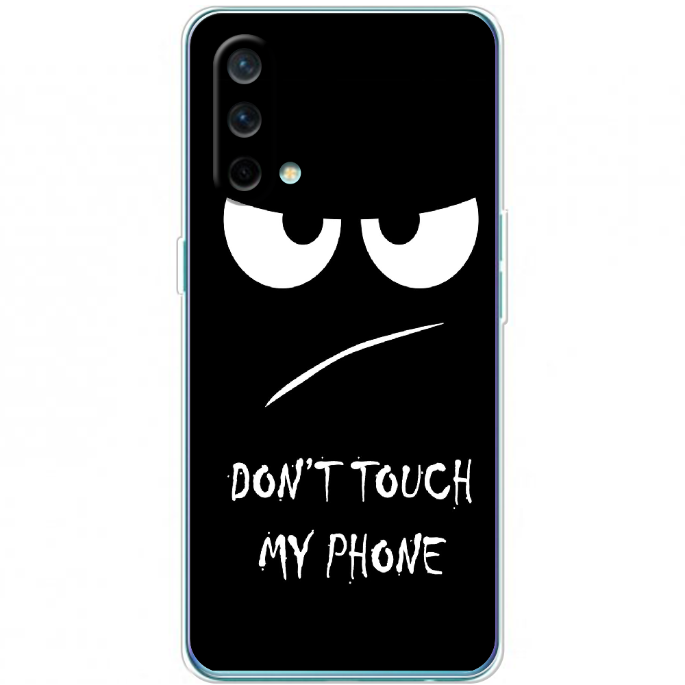 Чехол BoxFace OnePlus Nord CE 5G Don't Touch my Phone Прозрачный силикон (44513-up535-44513)