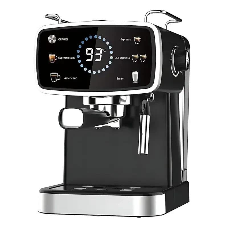 Кофемашина рожковая сенсорная ZepLine ZP-6802 для эспрессо 3000 Вт 20 бар 2 л (ZP6802)