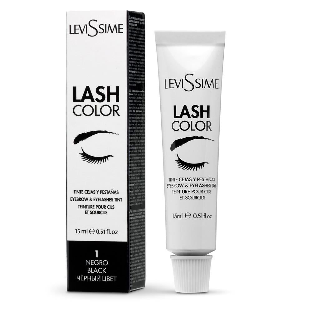 Краска для бровей и ресниц Levissime Lash Color 15 мл 1 Черный (011173)
