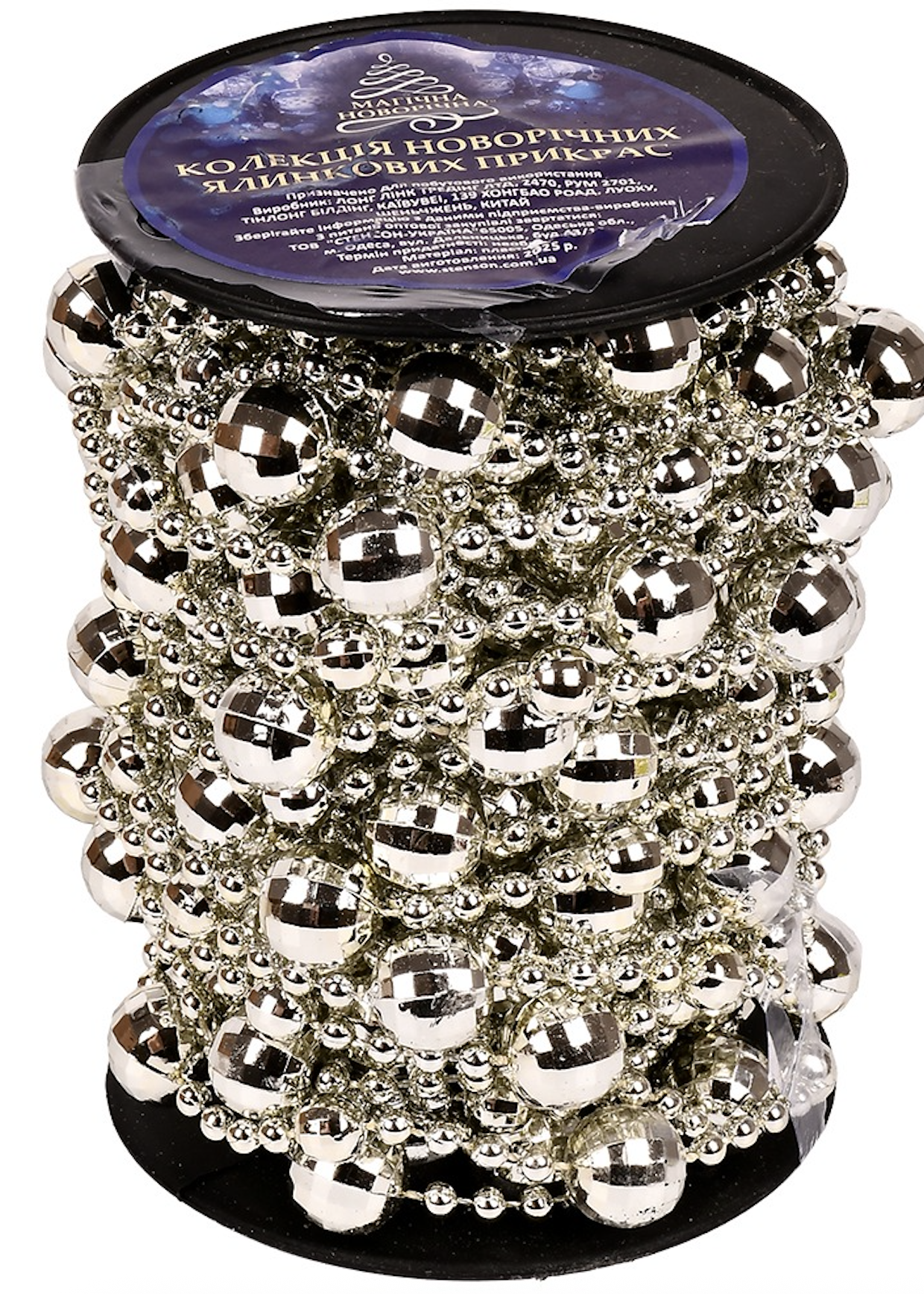 Ожерелье декоративное на бобине 8349 14 мм x 10 м Ожерелье декоративное на бобине 8349 14 мм x 10 м