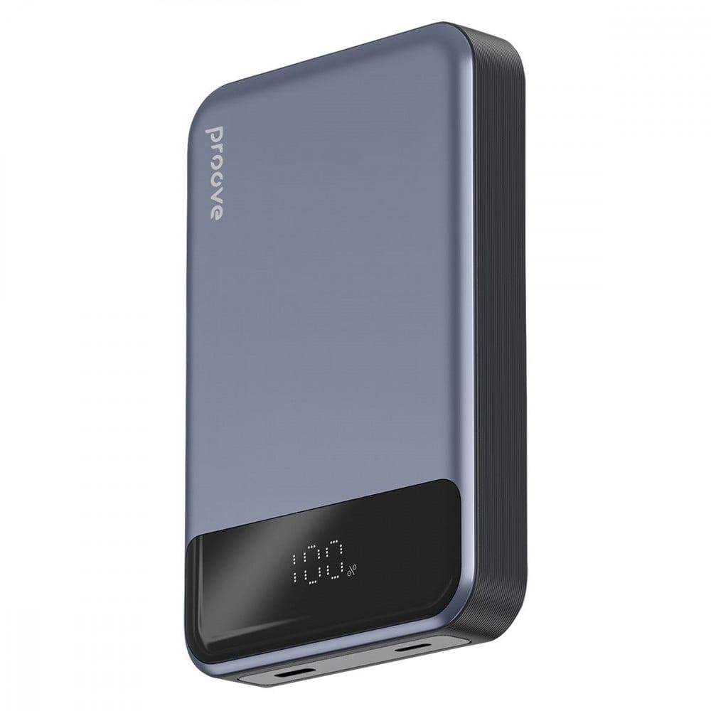 Повербанк Proove Hoodman Magnetic 20W 10000 mAh Gray (540730001)