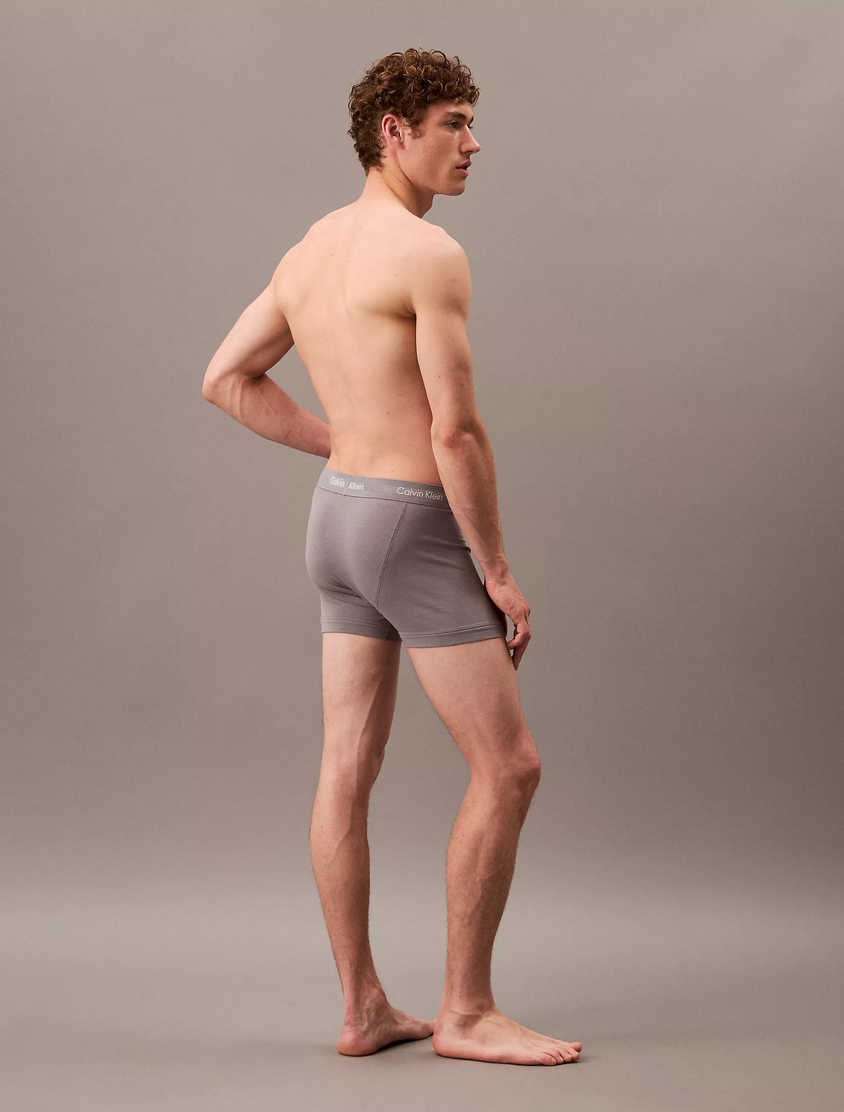 Набор трусов боксеры Calvin Klein L 5 шт. Разноцветный (CK-112) - фото 3 Набор трусов боксеры Calvin Klein L 5 шт. Разноцветный (CK-112) - фото 3