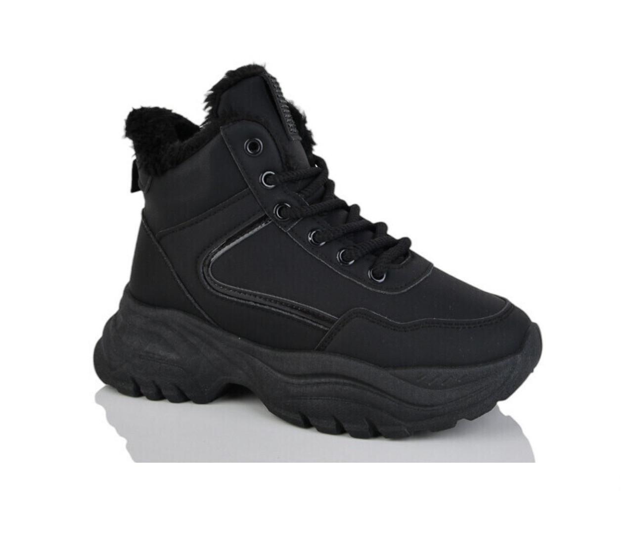 Ботинки зимние женские GIRNAIVE A501501/40 р. 40 Черный