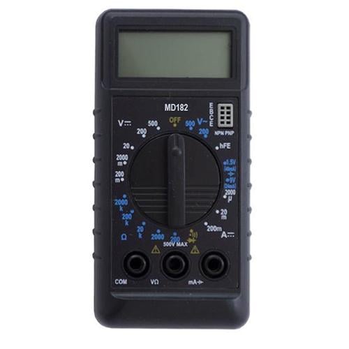 Мультиметр цифровой с защитой от перегрузки MD-182 9546349)