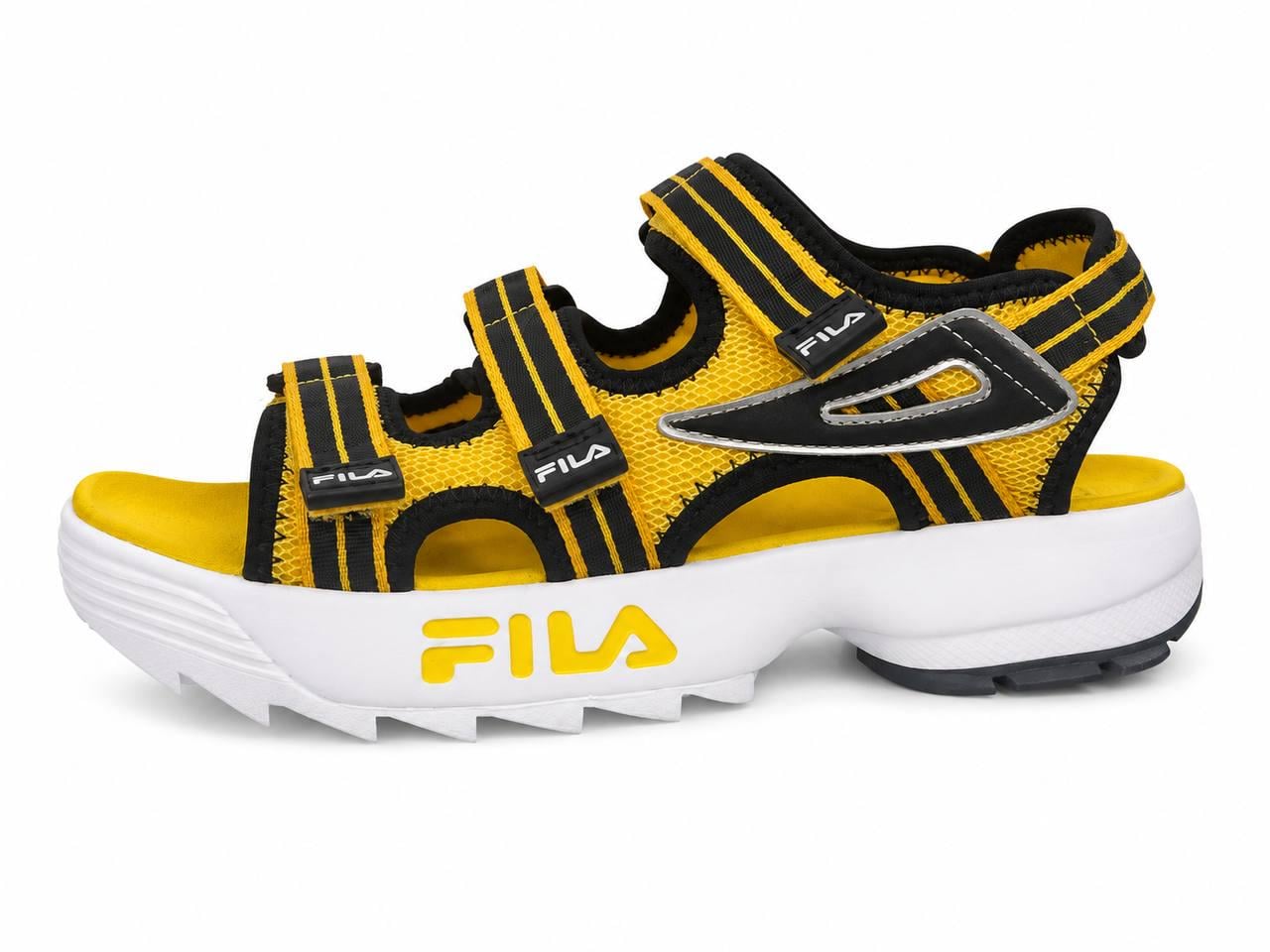 Сандалі жіночі спортивні FILA р. 38 Жовто-чорний (36618792)