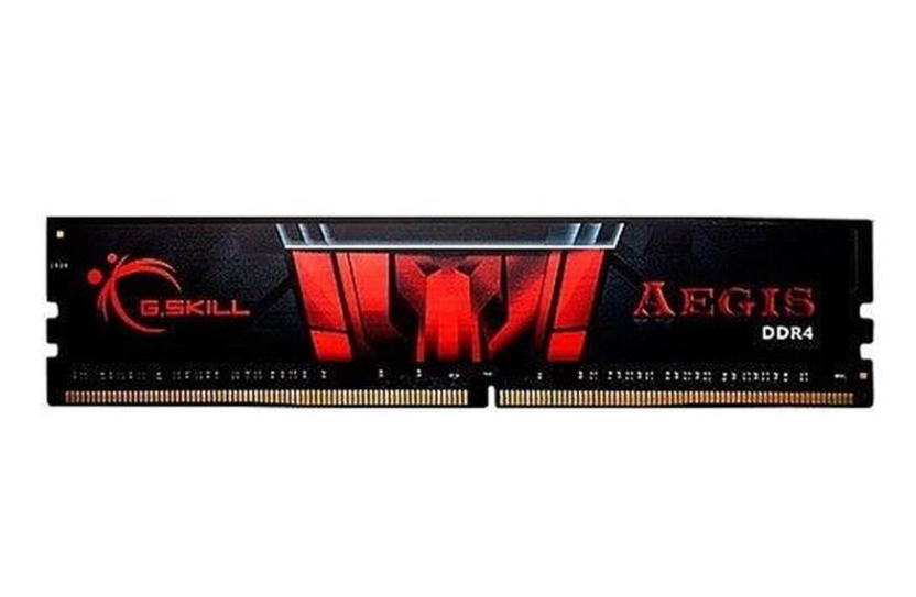 Оперативная память G.Skill Aegis 16 ГБ 2×8 ГБ DDR4 3200 МГц CL16 DIMM Black/Red (F4-3200C16D-16GIS)
