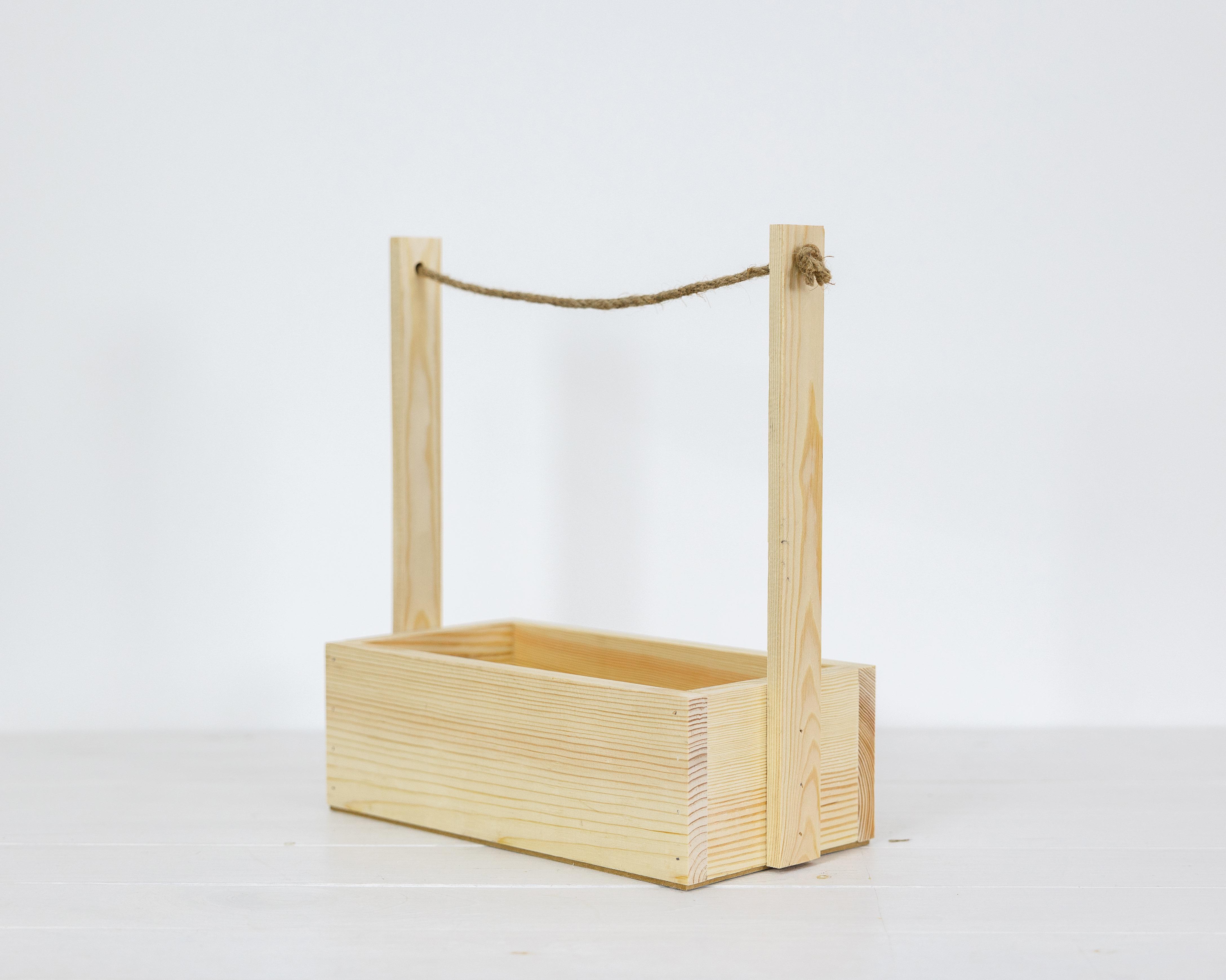 Ящик деревянный для подарков Хюге некрашеный (0002116) - фото 3 Ящик деревянный для подарков Хюге некрашеный (0002116) - фото 3