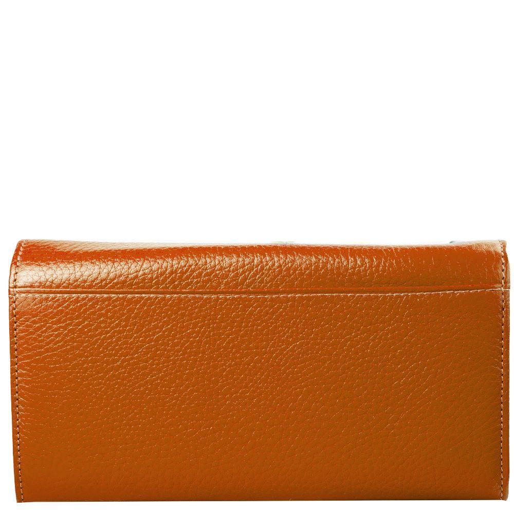 Кошелек женский кожаный CANPELLINI 1205 Коричневый - фото 3 Кошелек женский кожаный CANPELLINI 1205 Коричневый - фото 3