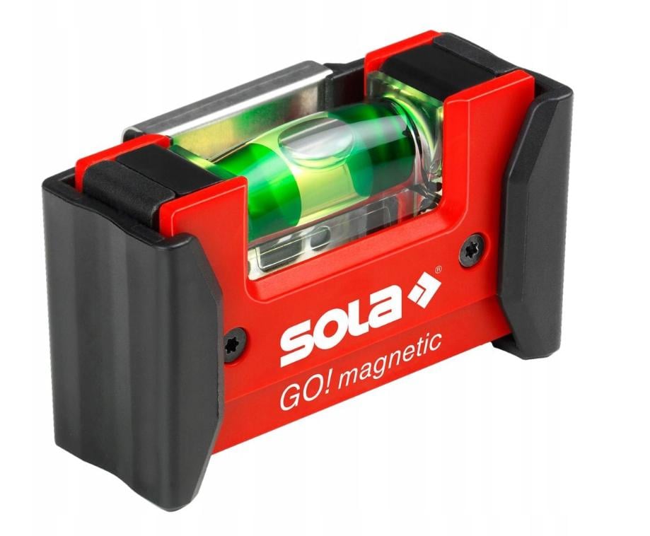 Уровень магнитный Sola GO с зажимом для ремня (8101696578) Уровень магнитный Sola GO с зажимом для ремня (8101696578)