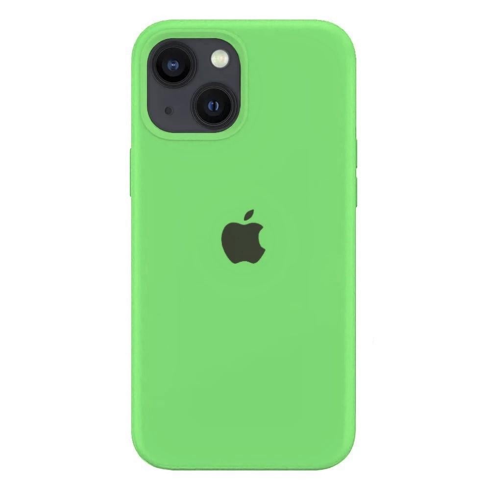 Силіконовий Чохол Накладка Silicone Case для iPhone 13 Green