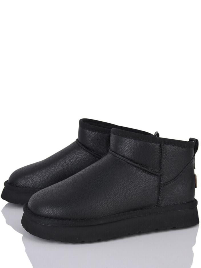 Кожаные угги на овчине ITTS SN9960-A р. 39 Черный - фото 2 Кожаные угги на овчине ITTS SN9960-A р. 39 Черный - фото 2