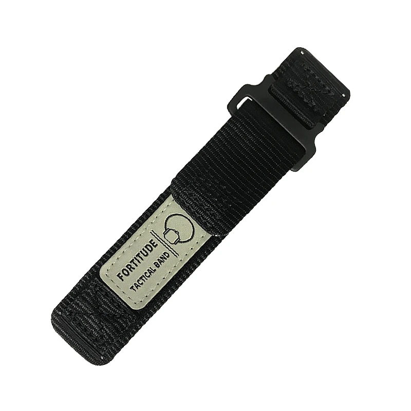Ремінець для годинника Nylon 22 мм Black (11767) Ремінець для годинника Nylon 22 мм Black (11767)
