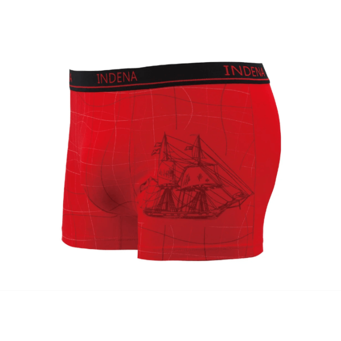 Мужские трусы INDENA Стрейчевые XL Красный (85123)