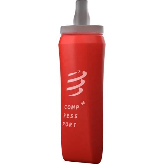 Фляга для воды с герметичной крышкой Compressport Ergoflask 500 мл Red (596963)