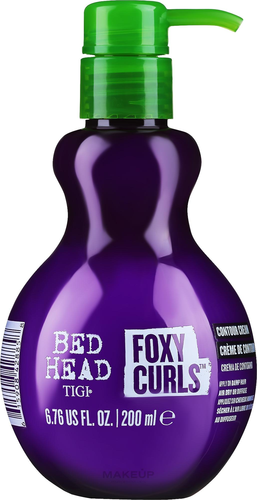 Крем для фиксации и ухода за кудрями TIGI Bed Head Foxy Curls 200 мл Крем для фиксации и ухода за кудрями TIGI Bed Head Foxy Curls 200 мл