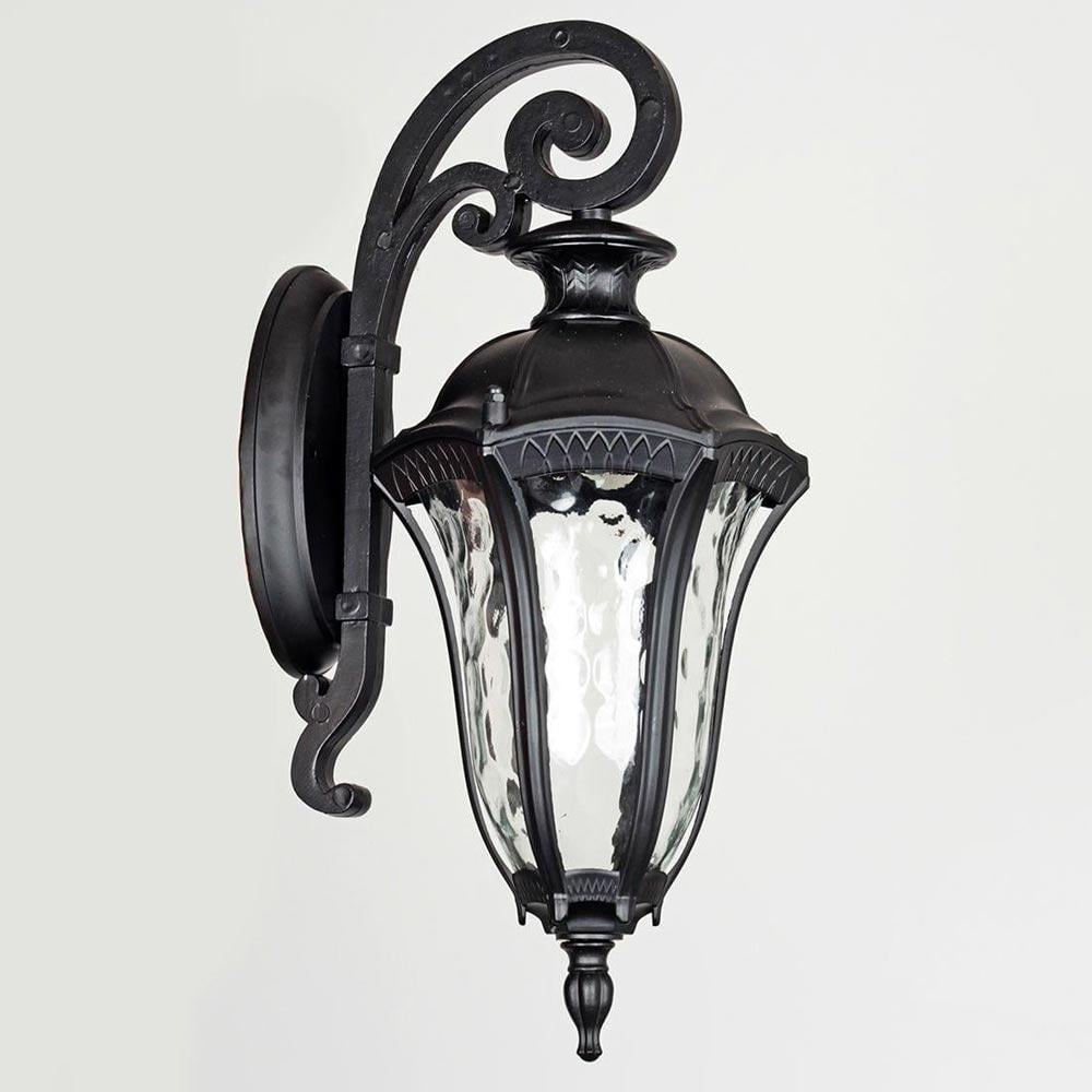 Светильник настенный уличный Бра Light House KX-20456/1W DN BK H470xW200 E27 Черный/Прозрачный (129430)