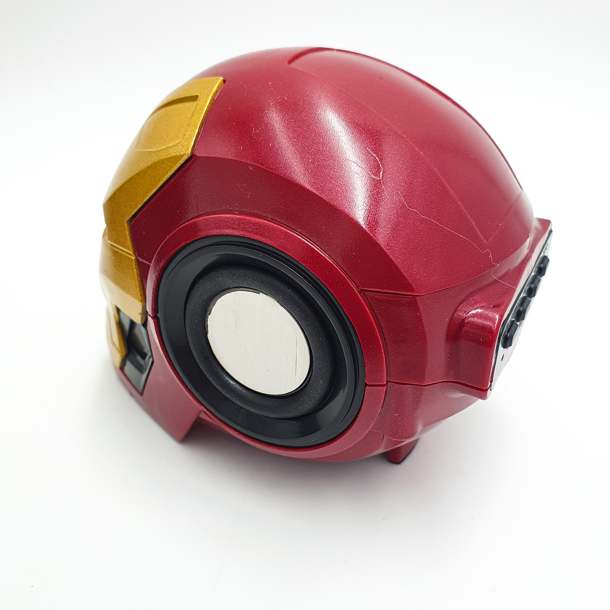 Портативна Bluetooth-колонка Iron man 3W Червоний (e51046e0) - фото 4