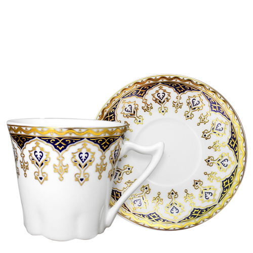 Кофейный сервиз SNT Клеопатра 145-02 на 6 персон 12 пр. (142784)