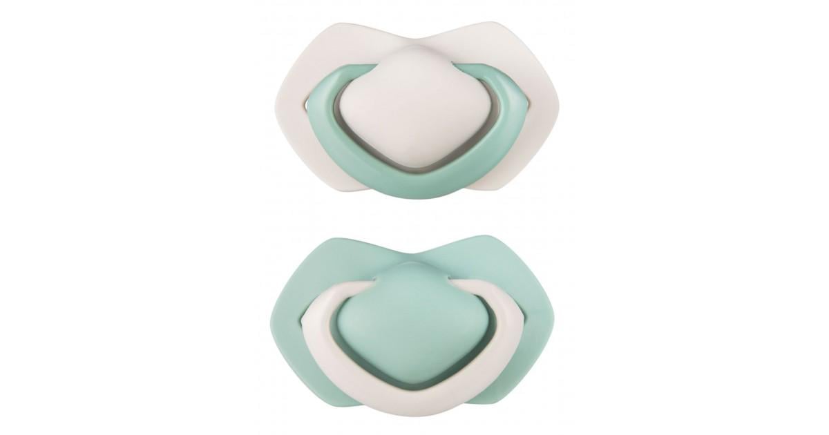 Набор силиконовых пустышек Canpol Babies 6-18 мес. Pure Color 2 шт. (22/645_bei)