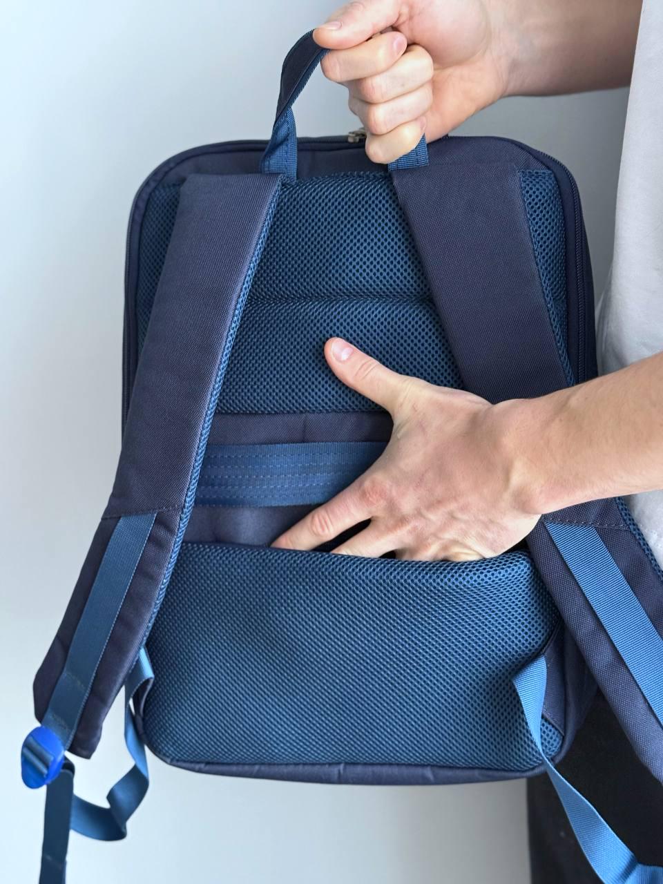 Рюкзак для ноутбука Bagland joseph водонепроницаемый Синий (12311) - фото 7 Рюкзак для ноутбука Bagland joseph водонепроницаемый Синий (12311) - фото 7