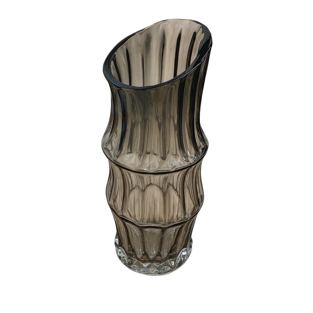 Ваза стеклянная 12х25 см (R35290)