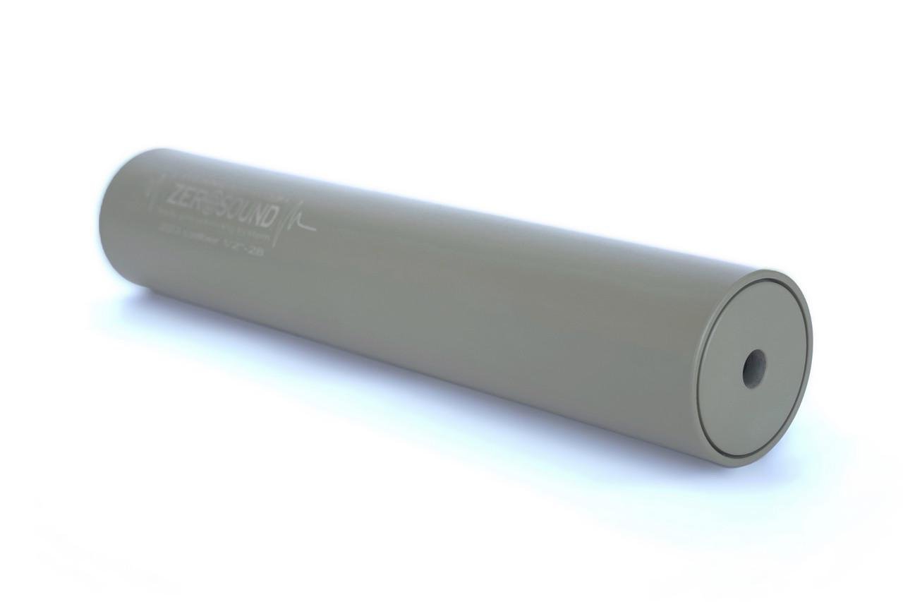 Саундмодератор интегррованый Zerosound TITAN .223cal/.243/5,45/6,5 creedmoor triple gas unloading system С - фото 2