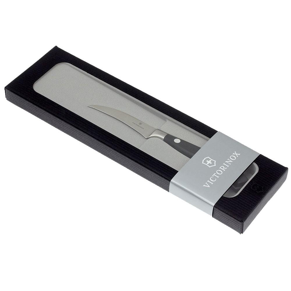 Кухонний ніж Victorinox Grand Maitre Shaping 8 см із чорною рукояттю (7.7303.08G) - фото 4 Кухонний ніж Victorinox Grand Maitre Shaping 8 см із чорною рукояттю (7.7303.08G) - фото 4