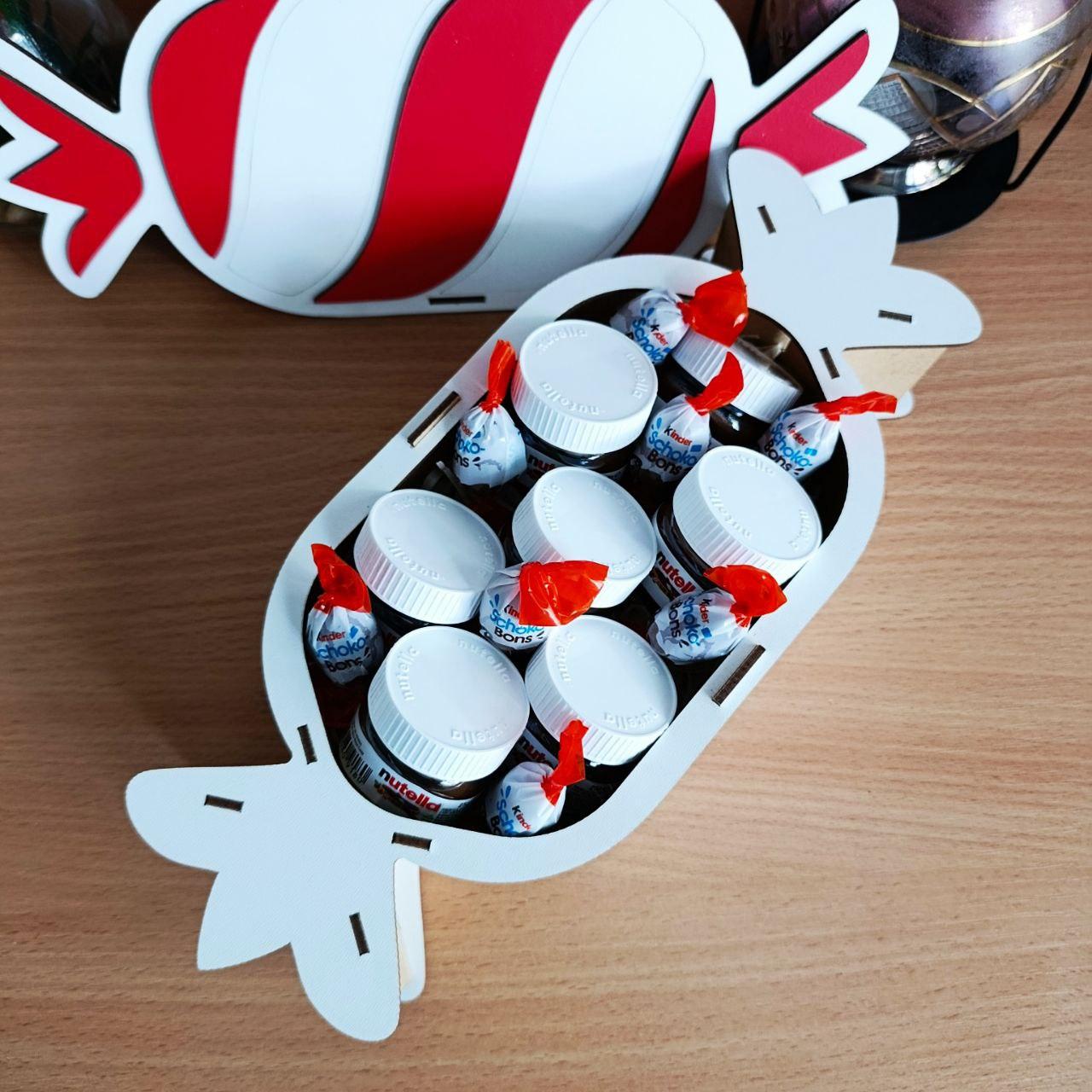 Бокс з солодощами для дитини/дівчини на день народження новий/рік 8/березня (ar268) - фото 2 Бокс з солодощами для дитини/дівчини на день народження новий/рік 8/березня (ar268) - фото 2