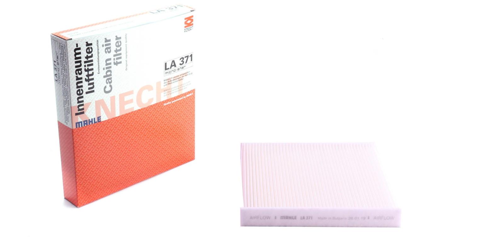 Фильтр салона KNECHT для Nissan X-trail 01-/Murano 03-/Infiniti EX 08-/FX 03- (LA 371)