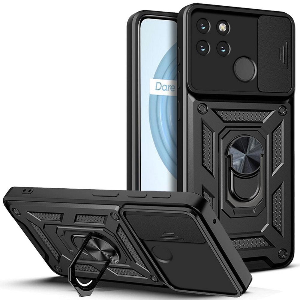 Чехол с защитой камеры 3DGuard Realme C25Y Black (32465-2B)