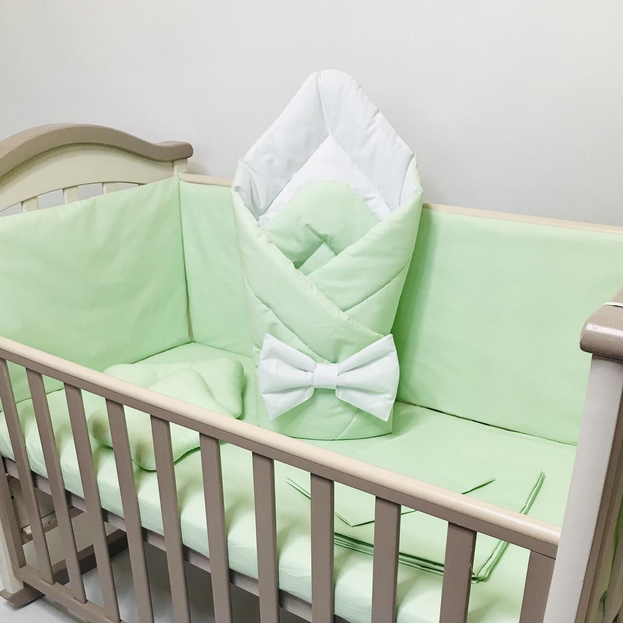 Конверт на выписку Penetka деми бязь 90x90 см Салатовый (6502.90.90.96) - фото 9 Конверт на выписку Penetka деми бязь 90x90 см Салатовый (6502.90.90.96) - фото 9