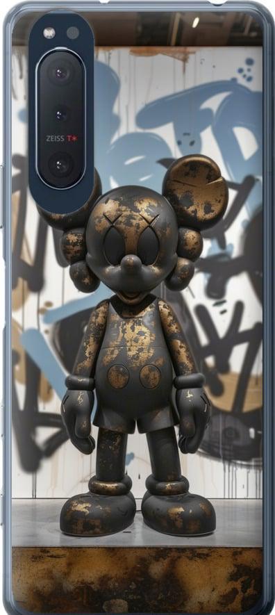 Чехол на Sony Xperia 5 II Bronze kaws v2 (6098t-2258-42517)