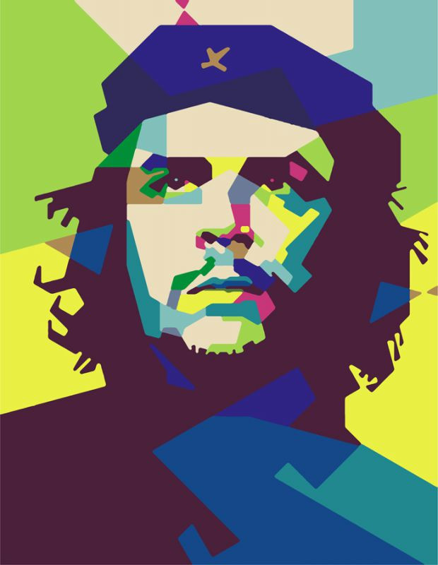 Картина по номерам Rosa Эрнесто Че Геваро 35х45 см (N00013158)