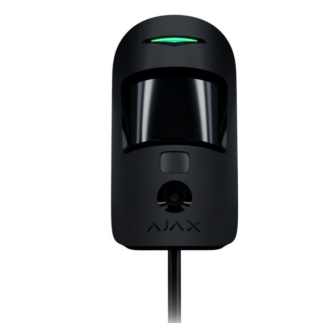 Датчик руху дротовий з фотоверифікацією Ajax MotionCam Fibra Black (3191113323) Датчик руху дротовий з фотоверифікацією Ajax MotionCam Fibra Black (3191113323)