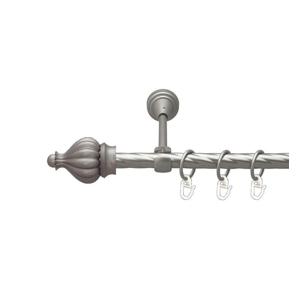 Карниз Orvit Таджа однорядный скрученный 16 мм 300 см Сатин (00-00022788)