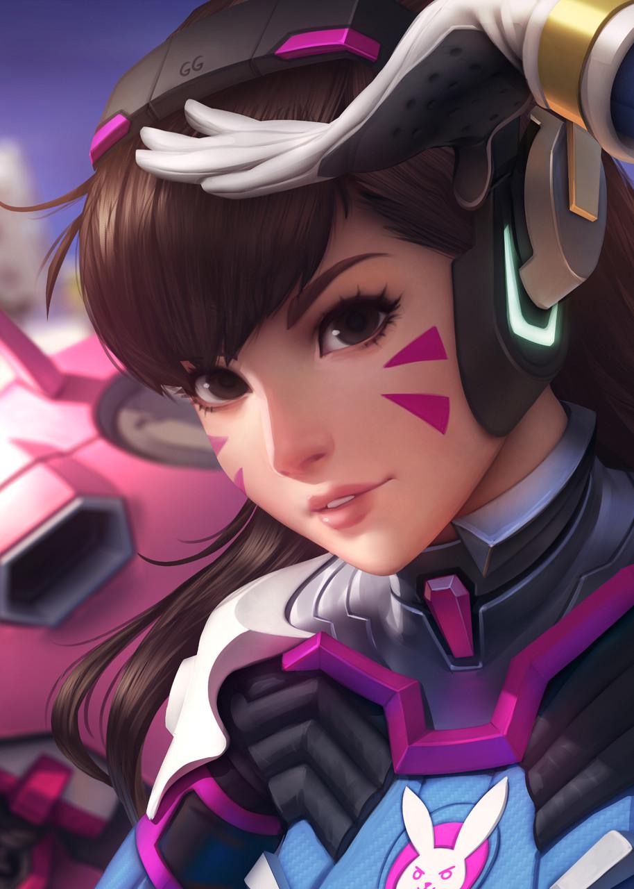 Картина GeekLand Overwatch (D.VA OW.09.142) Картина GeekLand Overwatch (D.VA OW.09.142)