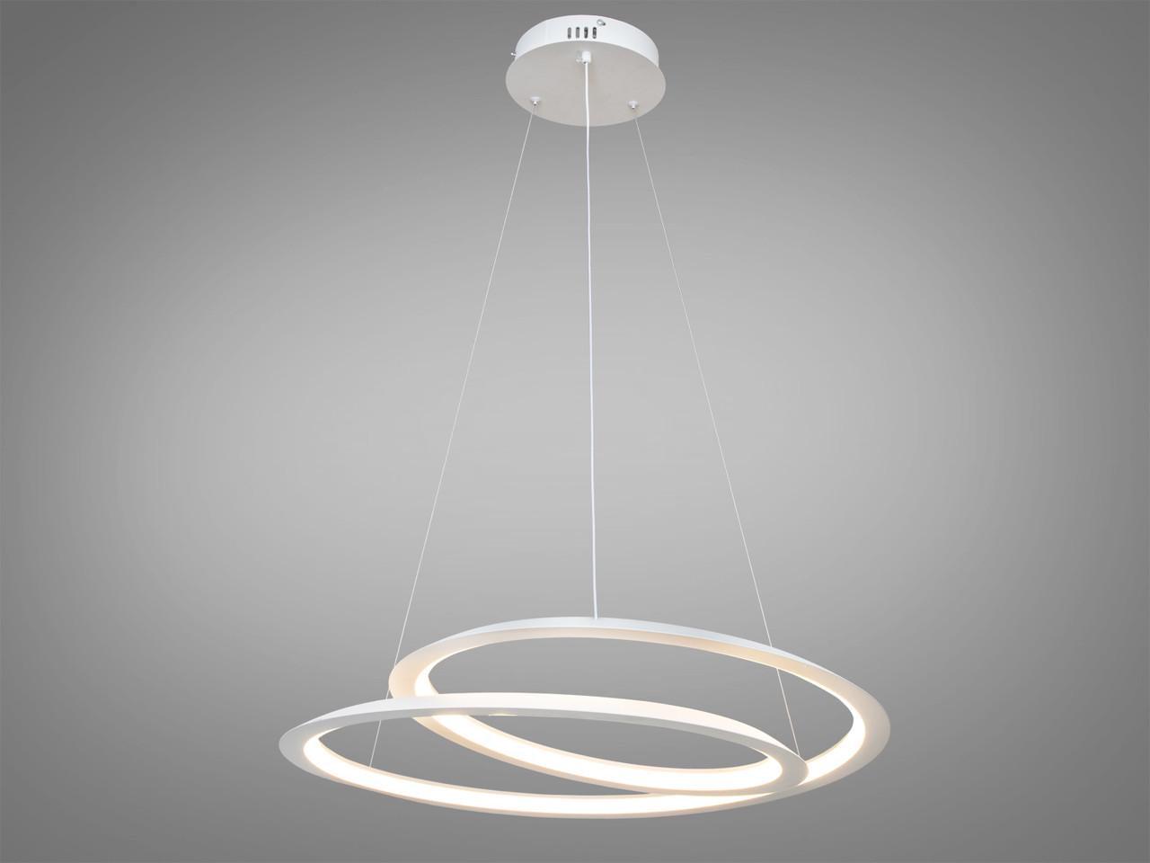 Люстра світлодіодна EcoLed 80W 6113/600WH Білий Люстра світлодіодна EcoLed 80W 6113/600WH Білий