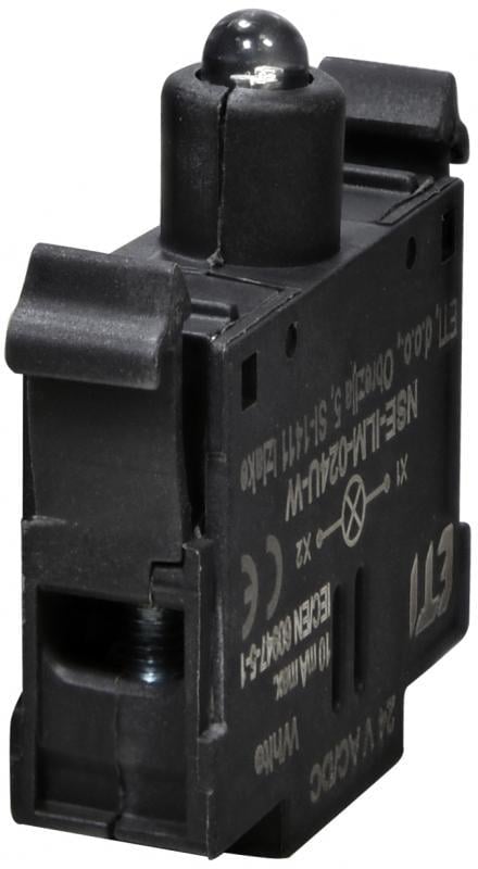 Модуль светодиодный ETI NSE-ILM-024U-W 24V AC/DC LED белый для кнопок NSE (4774120)