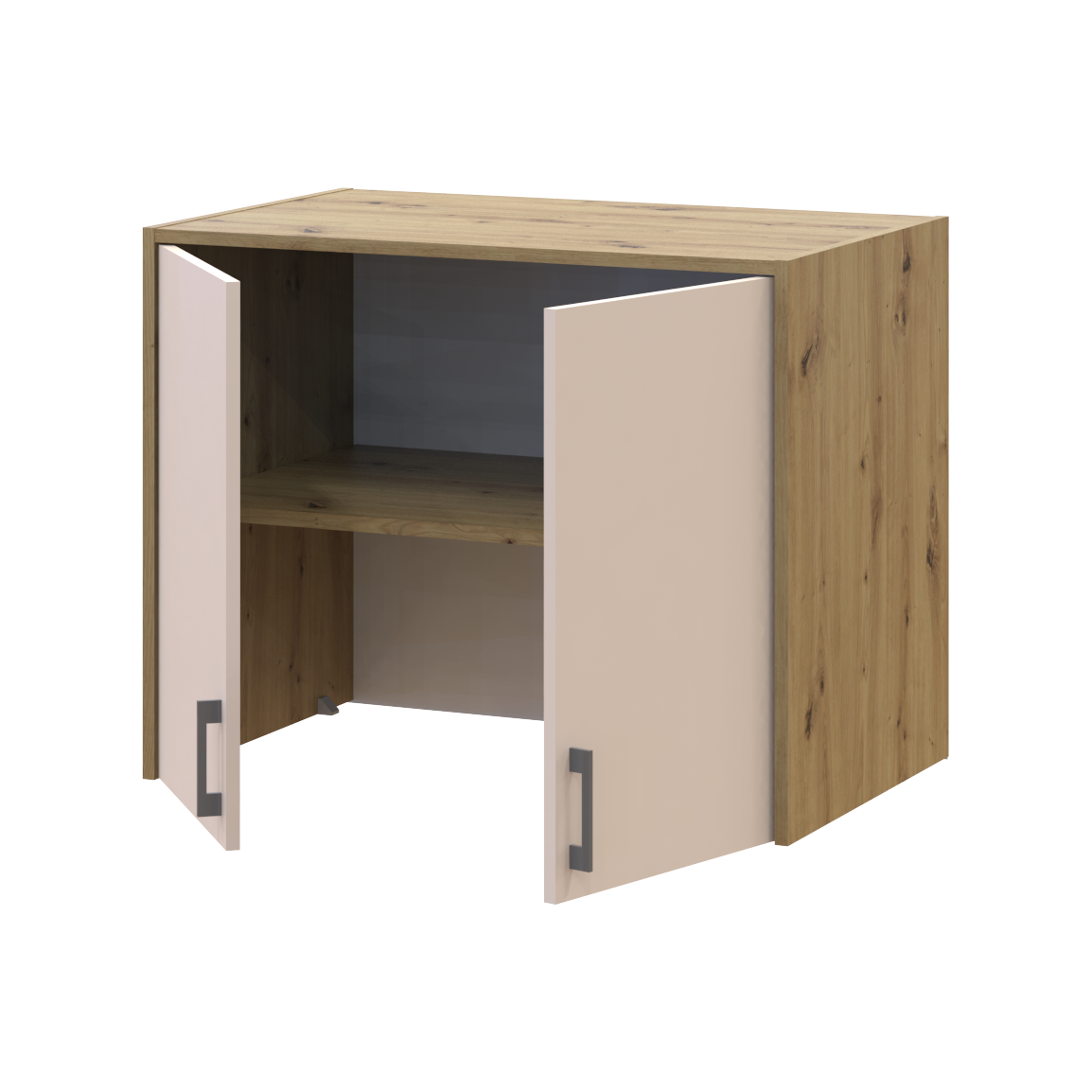 Антресоль висока Doros Ронді 2 ДСП 82х52х65 см Дуб Артізан/Кашемір (41516181) - фото 2 Антресоль висока Doros Ронді 2 ДСП 82х52х65 см Дуб Артізан/Кашемір (41516181) - фото 2