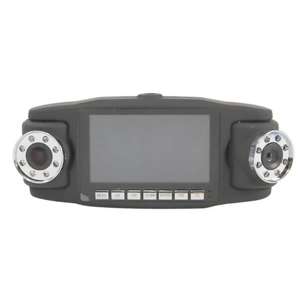 Автомобильный видеорегистратор на 2 камеры на стекло (V60) - фото 2 Автомобильный видеорегистратор на 2 камеры на стекло (V60) - фото 2