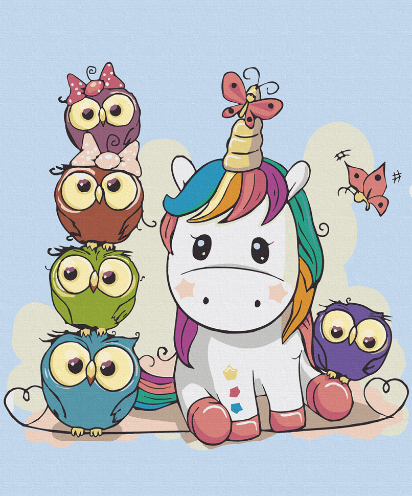 Картина по номерам Art Craft Сказочные друзья 38х50 см (15518-AC)