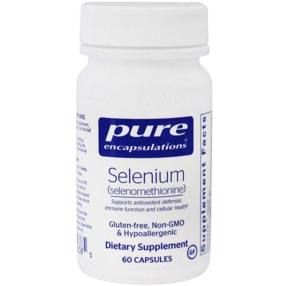 Комплекс Селен и Молибден Pure Encapsulations Selenium 60 Caps (PE-00238)