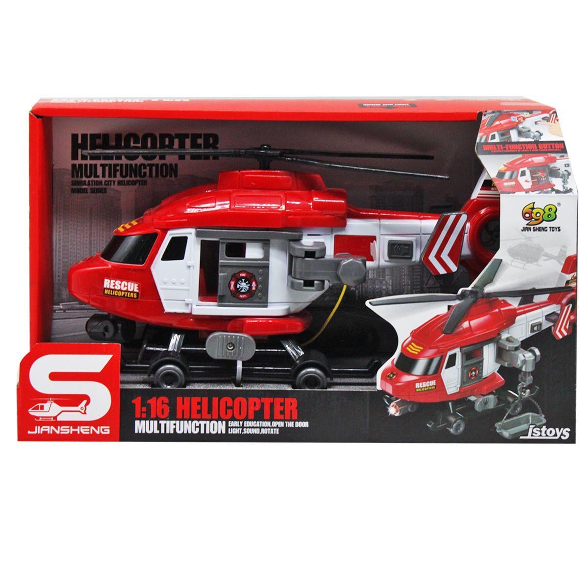 Вертолет спасательный Jian Sheng Toys со светом и звуком (1-6-223076) Вертолет спасательный Jian Sheng Toys со светом и звуком (1-6-223076)