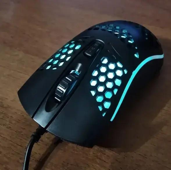 Комп'ютерна мишка ігрова UKC GAMING LED RX M802 Чорний (15467124) - фото 7